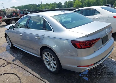 2019 Audi A4 45 Premium из США, поврежденный, VIN WAUDNAF47KN007968